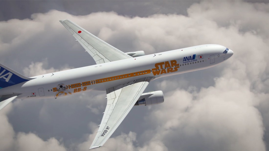Ana Launches Awesome New Star Wars Airplane Cnn Travel