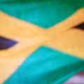 usain bolt jamaica flag