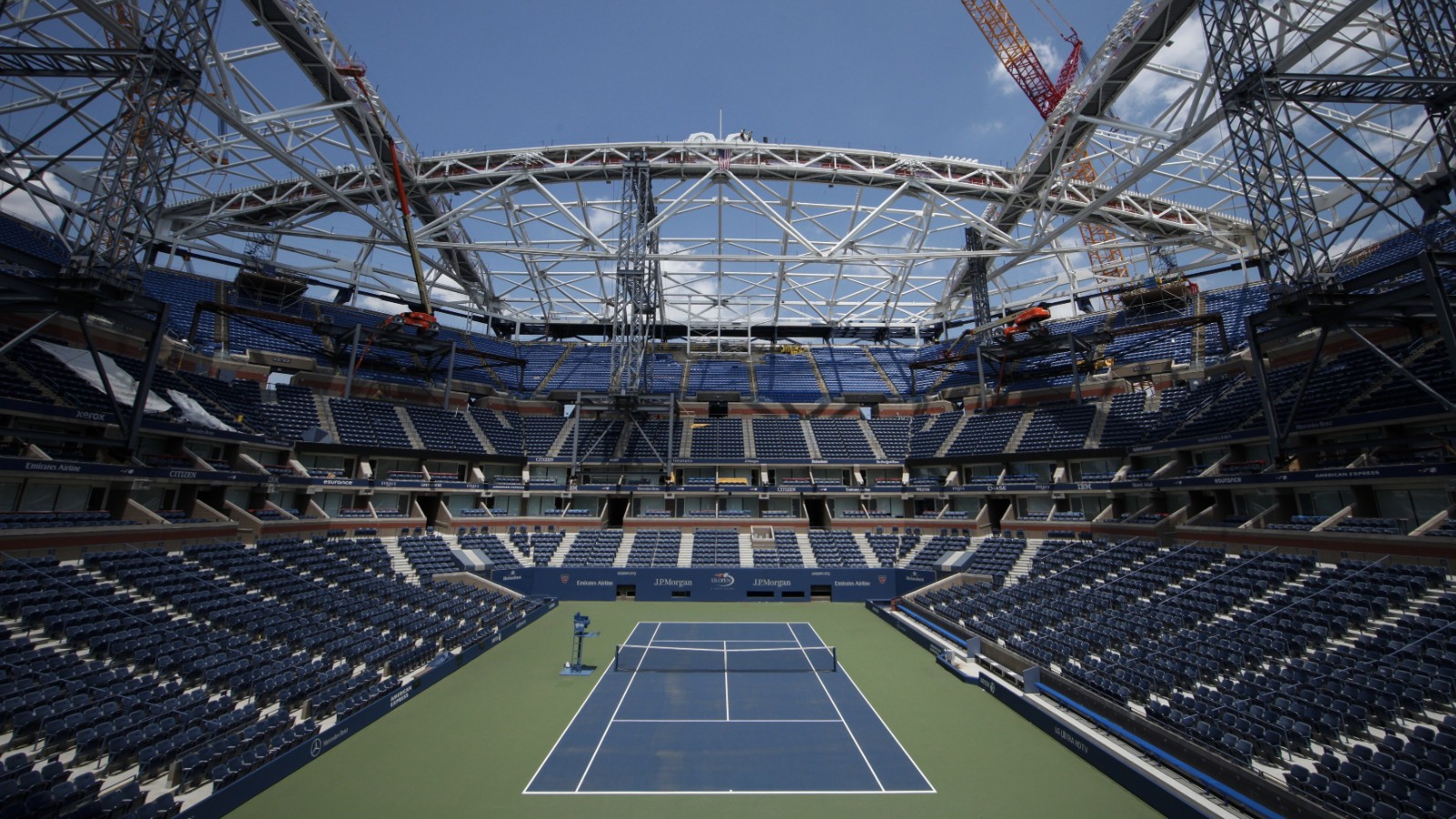 The U.S. Open's extreme makeover - CNN Video