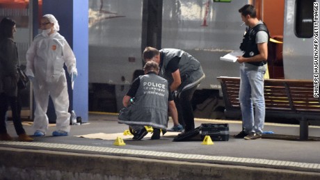 Train attack thwarted in France