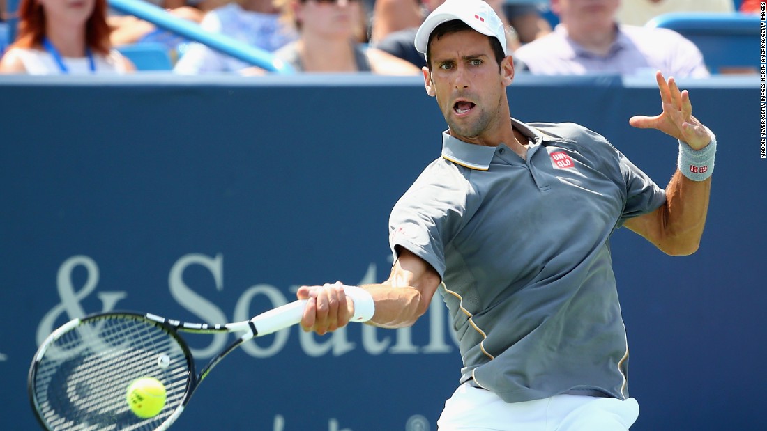Djokovic was aiming to complete the full set of Masters 1000 tournament victories, having never won in Cincinnati before.