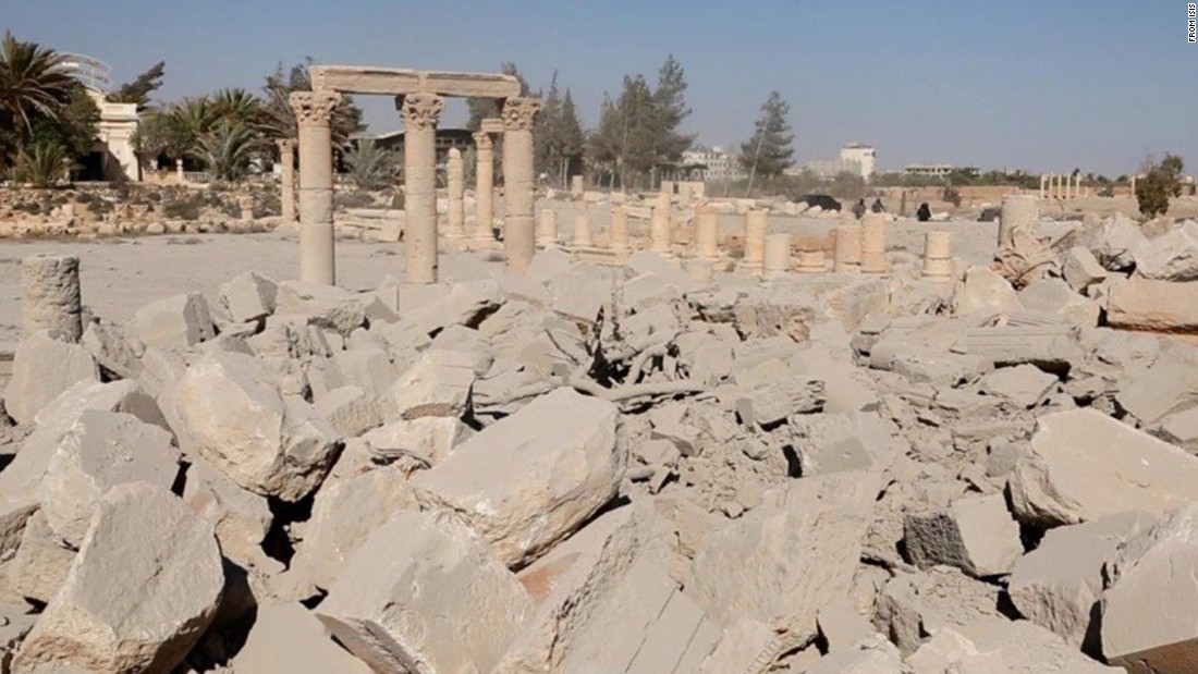 There was uncertainty -- not unusual amid the chaos of the Syrian conflict -- over when exactly the damage was done to the temple, which dates from the first century. &lt;a href=&quot;http://www.cnn.com/2015/05/15/middleeast/gallery/palmyra-ruins-syria/index.html&quot; target=&quot;_blank&quot;&gt;See more photos from the ruins of Palmyra&lt;/a&gt;