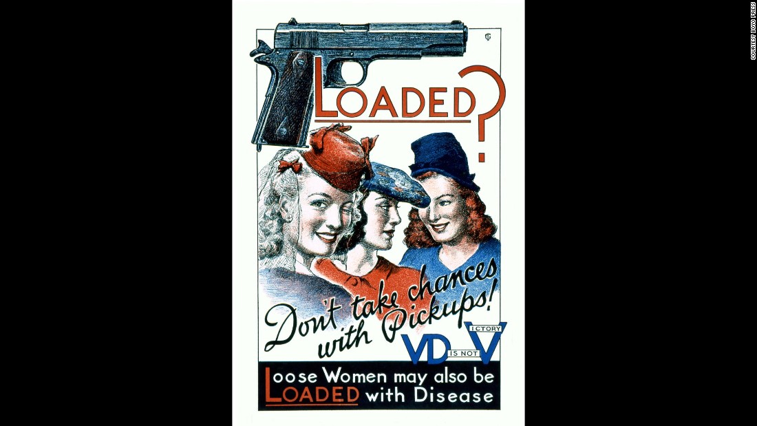 Meet The Shady Ladies Of Wwii Anti Vd Posters Cnn