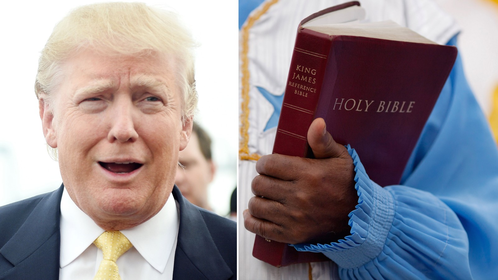 What Bible verse does Donald Trump have memorized?