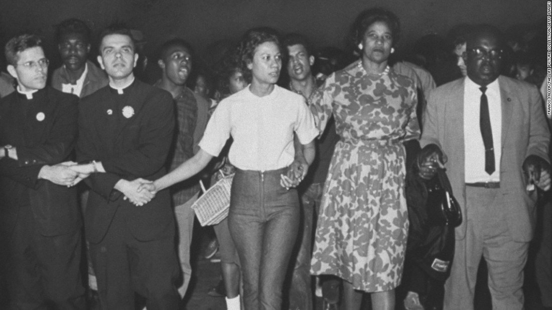 Civil rights matriarch &lt;a href=&quot;http://www.cnn.com/2015/08/26/us/civil-rights-matriarch-robinson-dies/index.html&quot;&gt;Amelia Boynton Robinson&lt;/a&gt;, second from right, died on August 26. She suffered a stroke and had been hospitalized in Montgomery, Alabama. She was in her 100s.