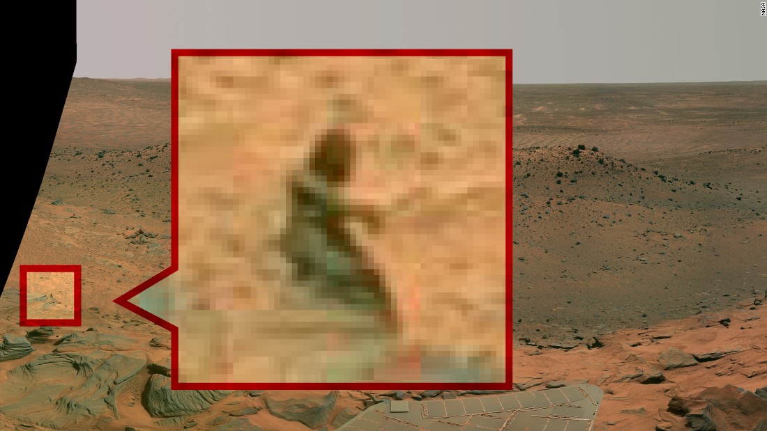 The Mermaid: Before there was Curiosity, there was the Spirit rover, which captured this image of a &quot;mermaid&quot; in 2008.