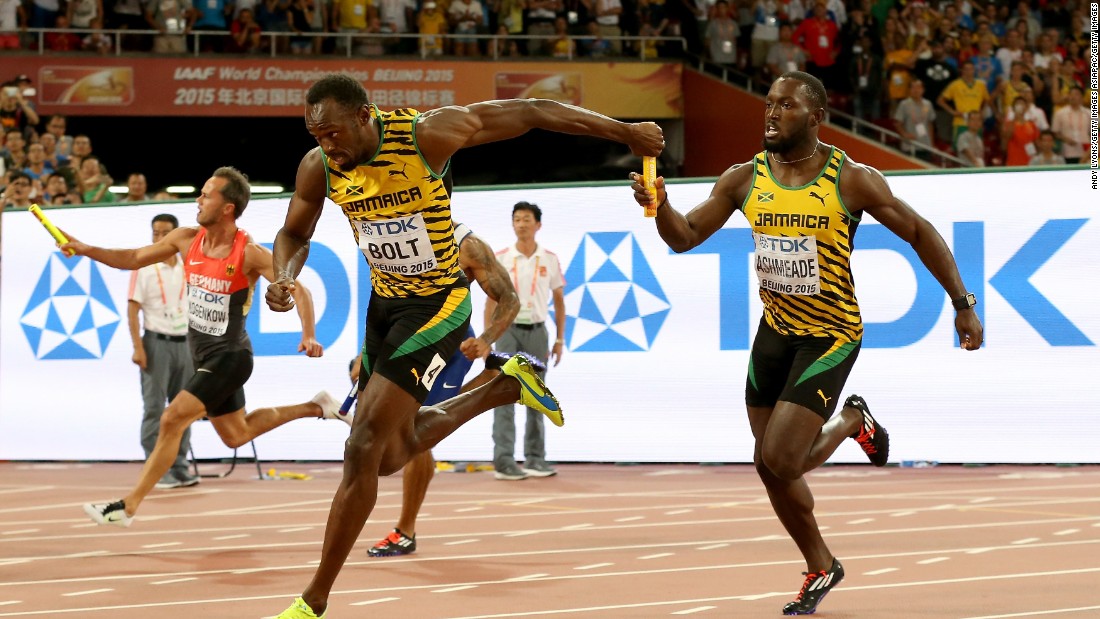 Bolt has now won 11 gold medals at World Athletics Championships, including three in Beijing this week.
