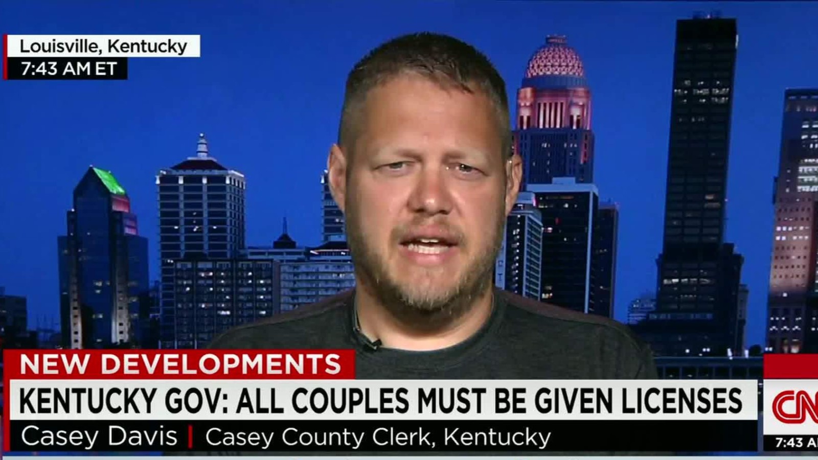 Kentucky Clerk There Is A Power Above Man S Laws Cnn Video