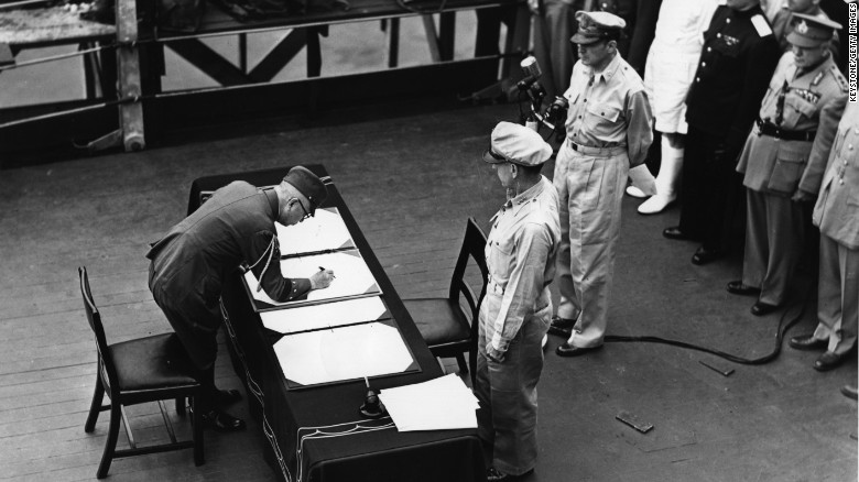 Image result for japan surrender wwii