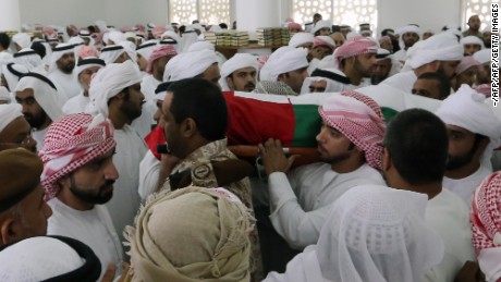 Those killed in Friday&#39;s attack included 10 Saudi soldiers, 45 troops from the United Arab Emirates and five from Bahrain, the UAE said.