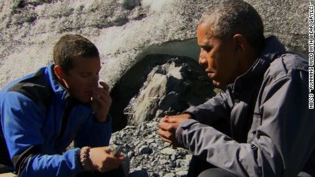 Bear Gryll's was accompanied by former US president Barack Obama on an expedition in Alaska in 2015. 