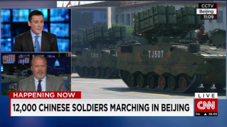 Chinese parade marks 70 years since end of WWII