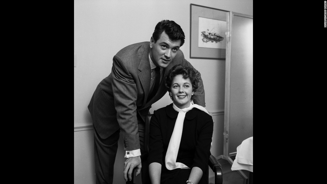The actor married his agent&#39;s secretary, Phyllis Gates, in 1955. Gates had moved in with the star a year earlier. &quot;For Rock, living with Phyllis helped to normalize his reputation in Hollywood. People would say behind his back, with a wink, &#39;Did you hear -- Rock Hudson&#39;s got a lady living with him,&#39;&quot; according to &quot;Rock Hudson: His Story,&quot; an authorized biography by Sara Davidson published after his death. The marriage lasted less than three years.