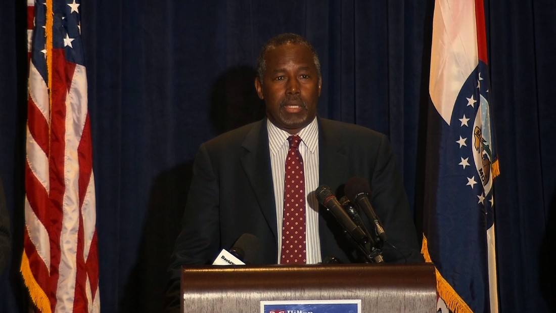 Carson writes of his cousins killed in street violence - CNNPolitics