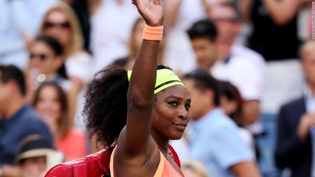 &lt;strong&gt;U.S. Open 2015:&lt;/strong&gt; Serena Williams walks off of the court after losing to Roberta Vinci of Italy in the semifinals. It was her only loss in a major over the entire year. 