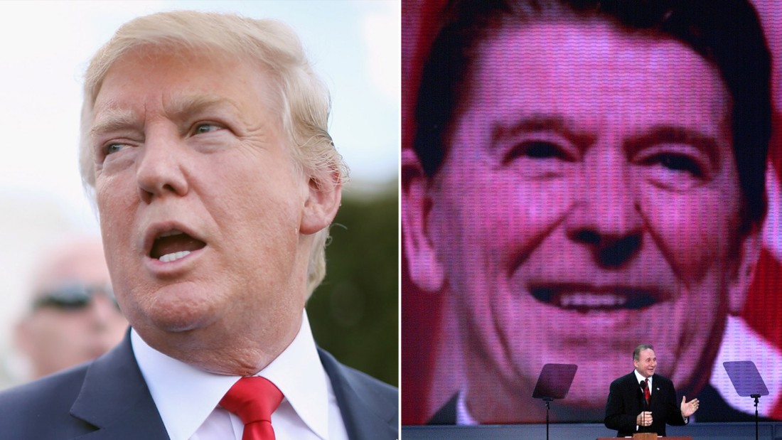 Michael Reagan Trump S No Ronald Reagan Cnnpolitics