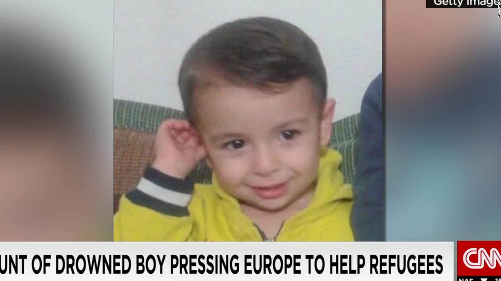 Aunt of drowned boy pressing Europe to help refugees - CNN Video