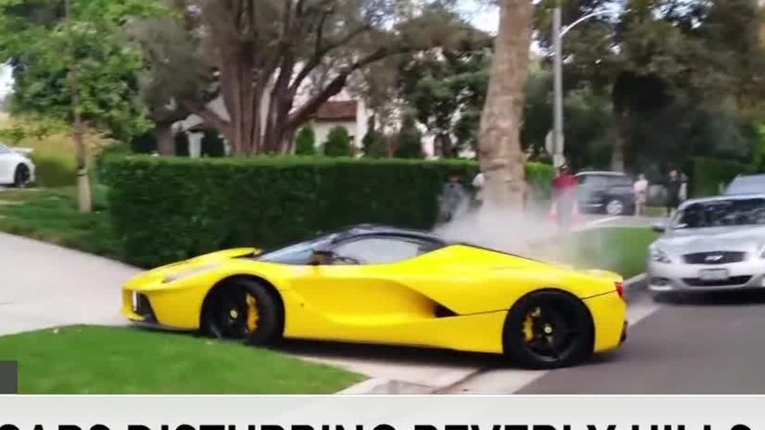 Noisy supercars disturb Beverly Hills neighborhood - CNN Video