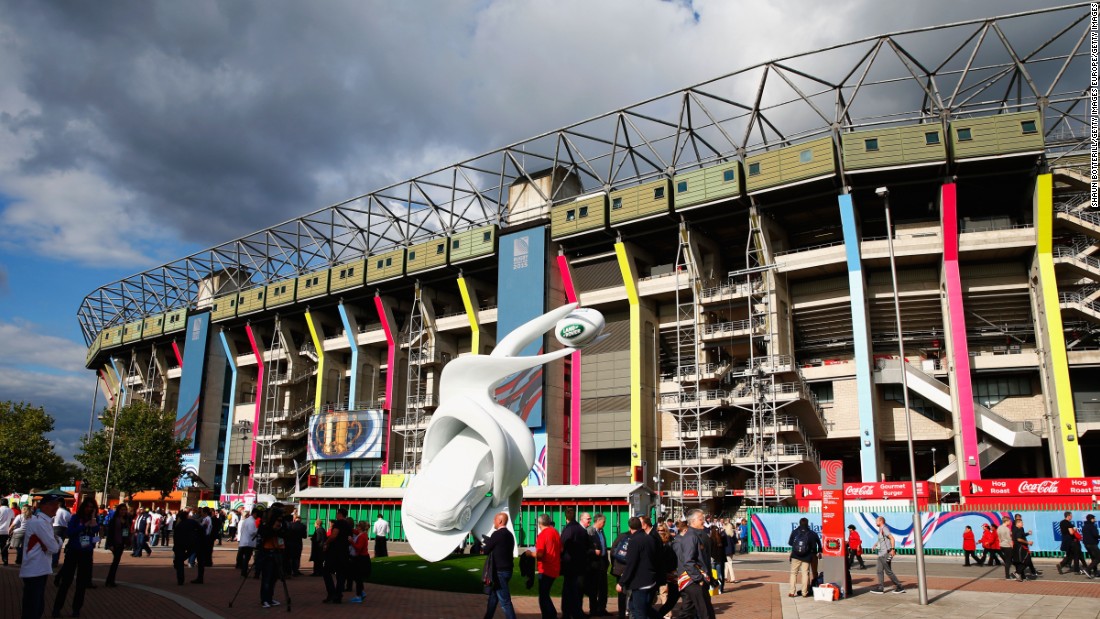 Twickenham Stadium will host 11 World Cup matches.