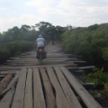 Rickety path in Angola