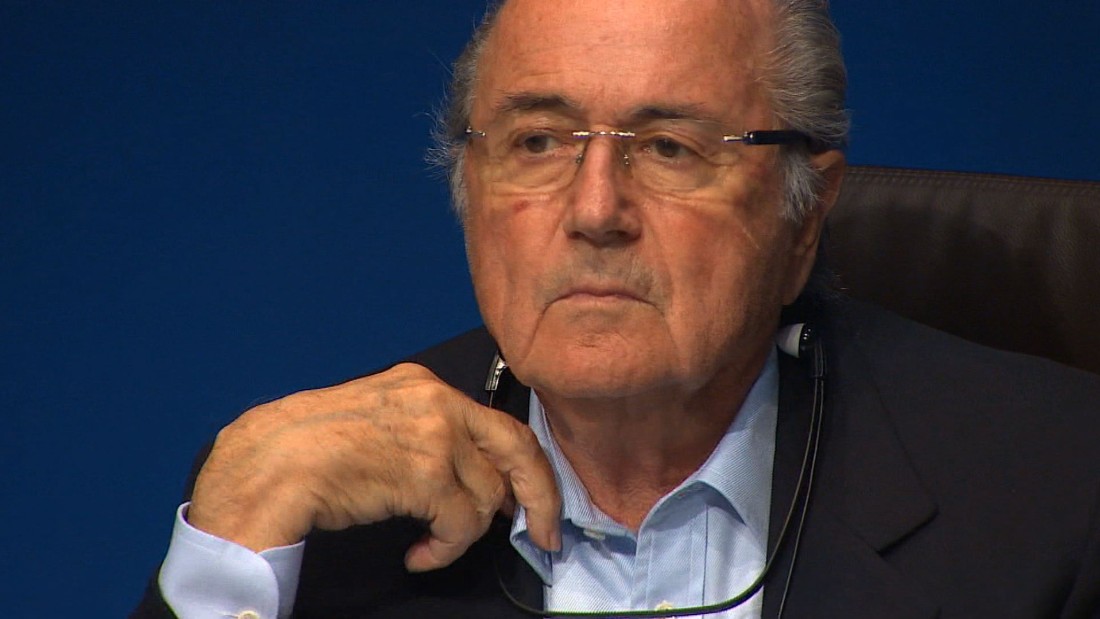FIFA president Sepp Blatter had been in hospital in November, recovering from &quot;a body breakdown.&quot; 