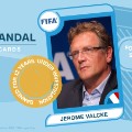 Jerome Valcke FIFA scandal card
