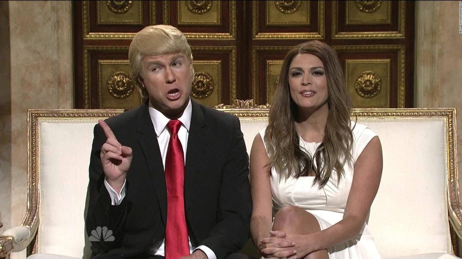 Trump in SNL parody Im just like you, but better