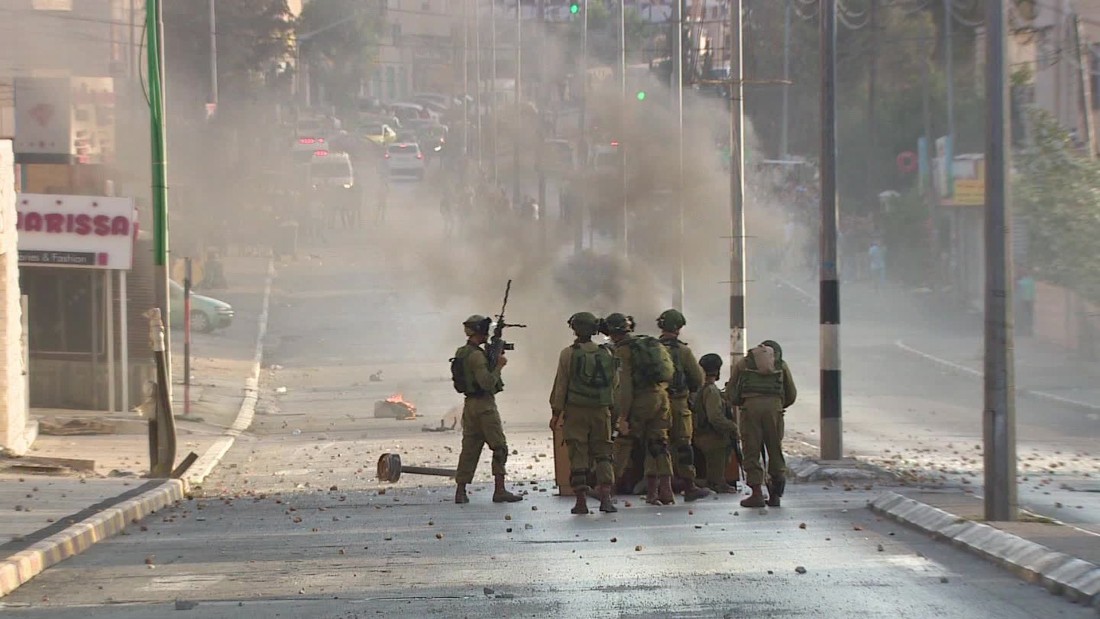 Palestinians clash with Israeli forces in Bethlehem - CNN Video