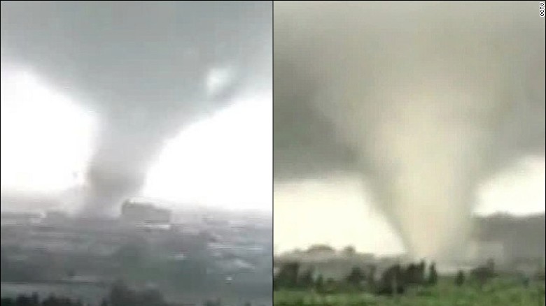 Typhoon Mujigae slams China, setting off tornadoes - CNN