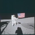 18 astronauts on the moon