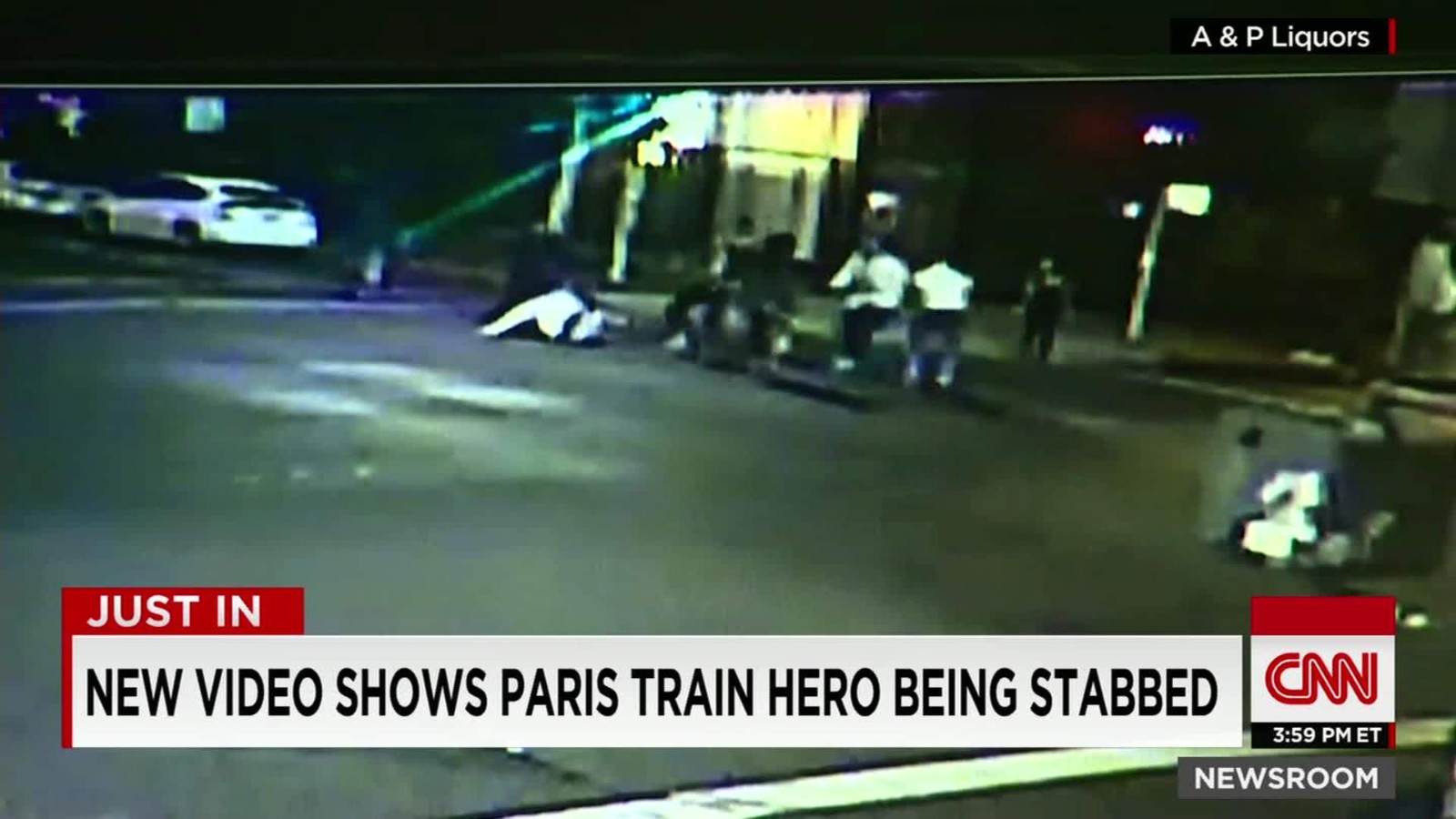 France Train Hero Spencer Stone Stabbed - CNN Video