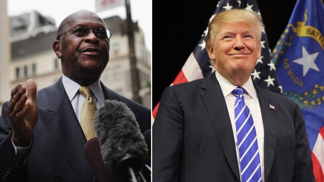 Bloomberg: Trump considering Cain for open Federal Reserve seat