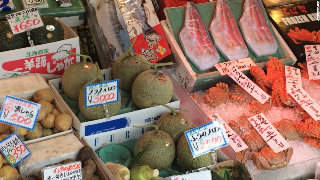 In Tokyo, fruit and vegetables are treated with huge respect and can command eye-watering prices for single specimens. Restaurateurs and shop owners alike have exacting standards and aren&#39;t shy about returning anything that doesn&#39;t meet them. 