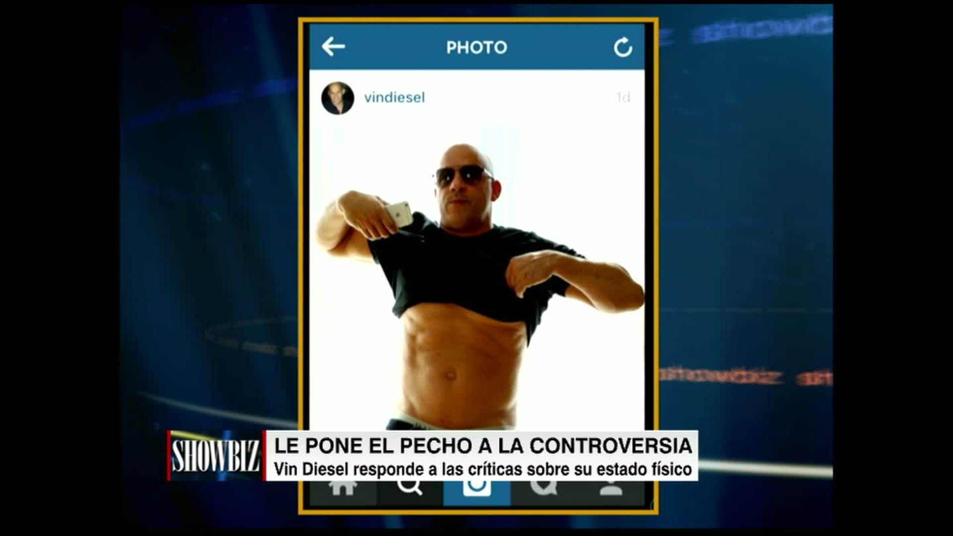 Vin Diesel responde a las críticas sobre su abdomen - CNN Video