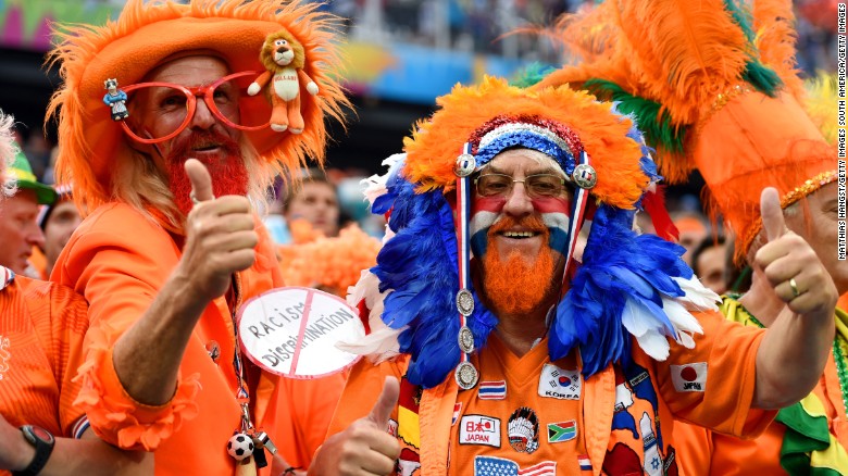 Image result for dutch football fans