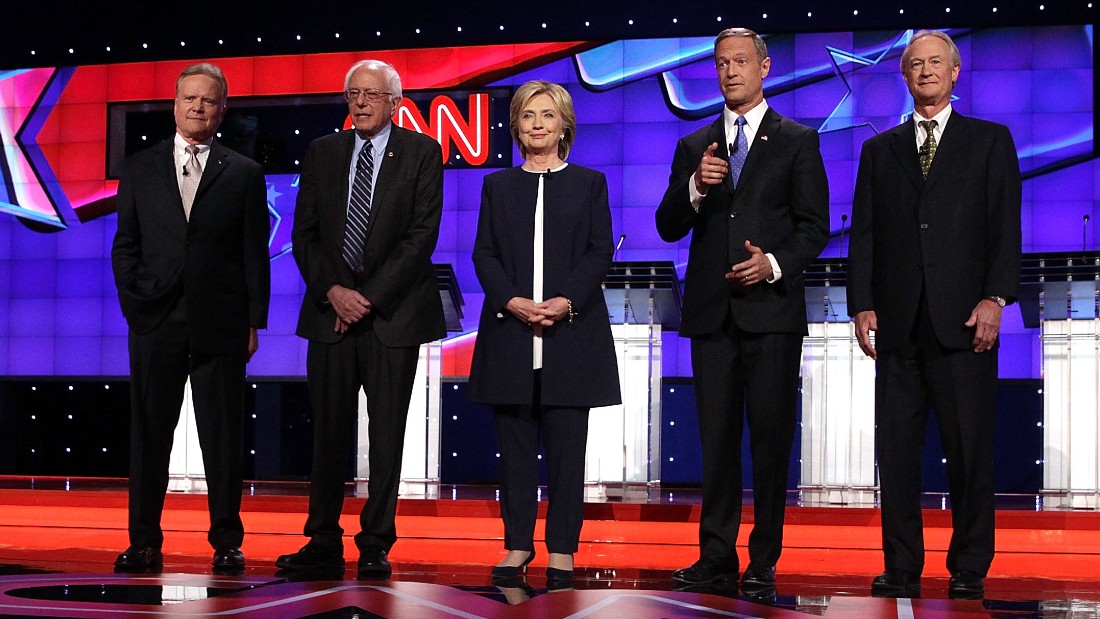 The Cnn Democratic Debate In 2 Minutes Cnn Video