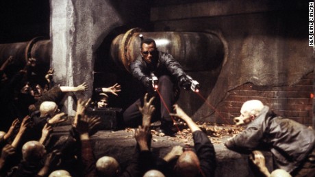 Wesley Snipes as a vampire hunter in &quot;Blade II.&quot;
