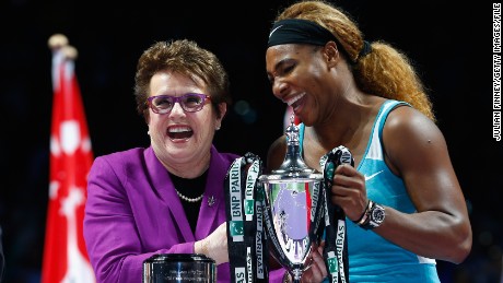 Billie Jean King: &#39;Women have to stick up for themselves and fight&#39;