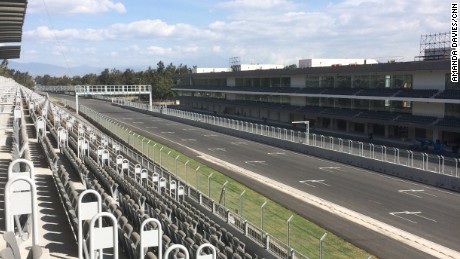 starting grid for mexican grand prix
