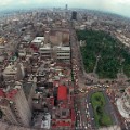 mexico city aerial 
