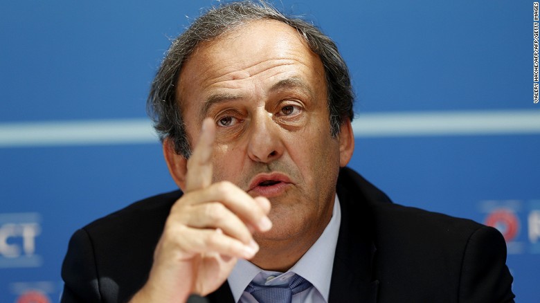 Michel Platini will not run in FIFA presidential election