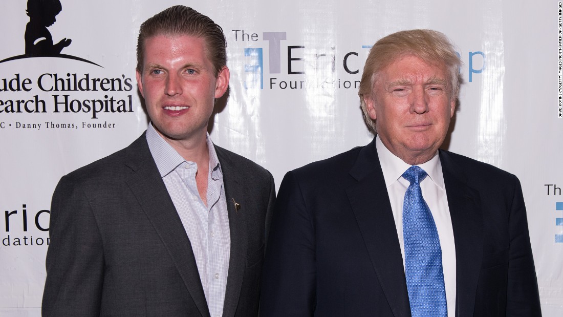 Eric Trump wants Donald Trump to get Secret Service help CNNPolitics