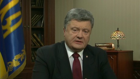 On GPS: Poroshenko talks Ukraine, Russia, and MH17