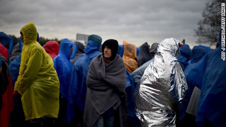 Cold brings new misery for migrants