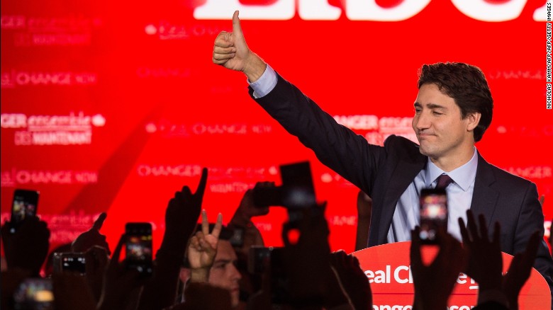 Canada Election Justin Trudeau Liberals Win Clear Majority Cnn