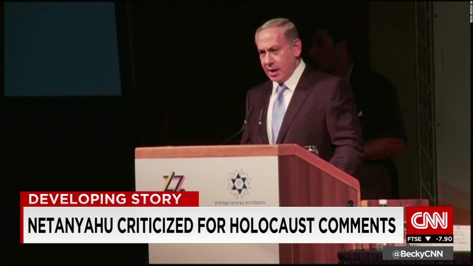 Netanyahu criticized for Hitler, mufti Holocaust remarks - CNN