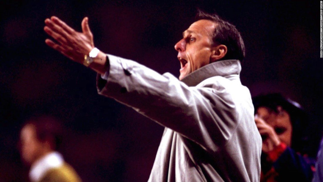 Cruyff moved from Ajax to Barcelona, where his skill once won the hearts of the Catalan fans. He also enjoyed success as Barca manager, guiding the team to its first European Cup triumph in 1992. Under Cruyff, Barca also won four consecutive Spanish La Liga titles, the European Cup Winners&#39; Cup and the Spanish Copa del Rey.