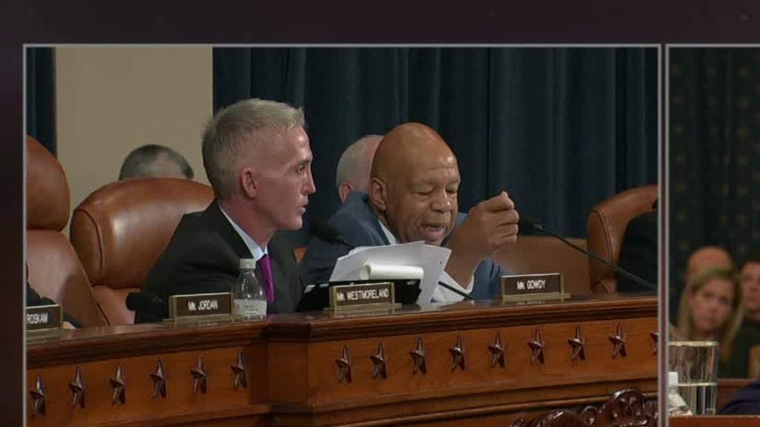 Gowdy Cummings Get Heated During Benghazi Hearing Cnn Video