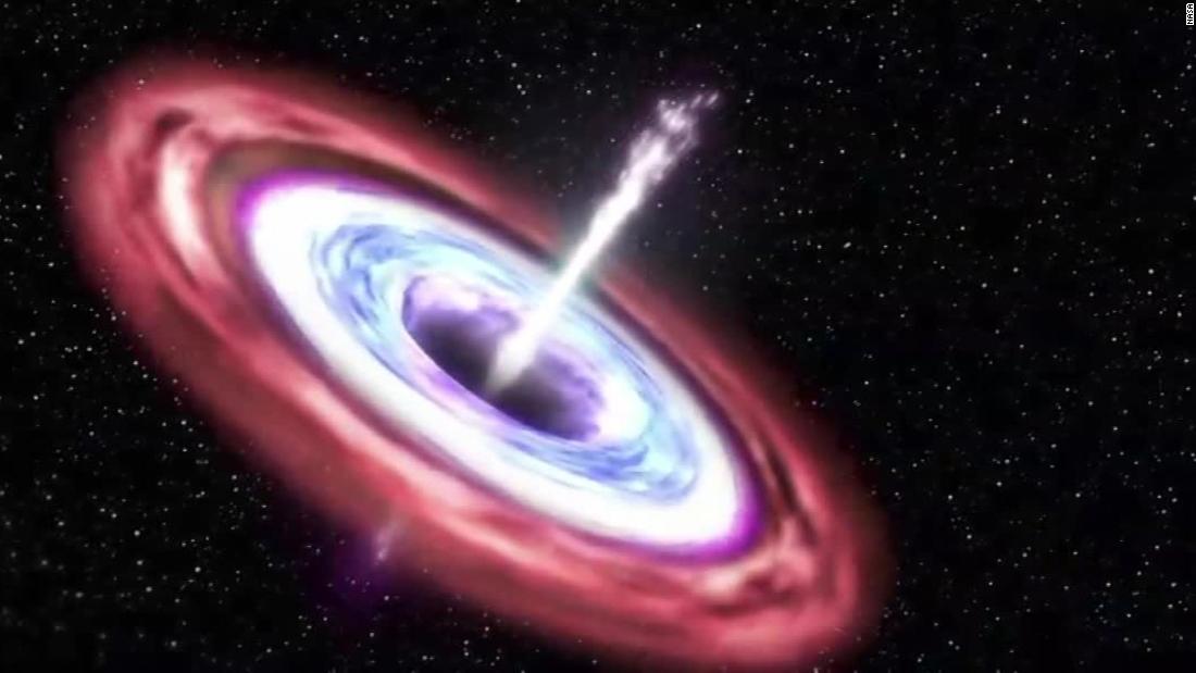 See Black Hole Shred Passing Star Cnn Video