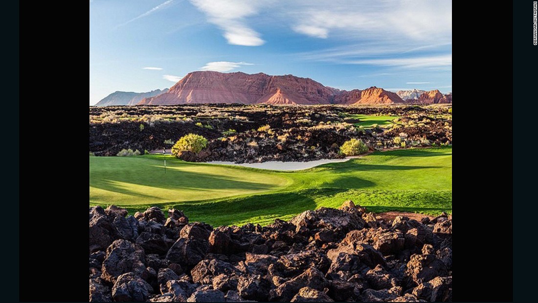 This shot sent to us by &lt;a href=&quot;https://instagram.com/brianoar/&quot; target=&quot;_blank&quot;&gt;@brianoar&lt;/a&gt; -- owner of &lt;a href=&quot;https://instagram.com/stgeorgeutahgolf/&quot; target=&quot;_blank&quot;&gt;@stgeorgeutahgolf&lt;/a&gt; and &lt;a href=&quot;https://www.stgeorgeutahgolf.com/&quot; target=&quot;_blank&quot;&gt;www.stgeorgeutahgolf.com&lt;/a&gt; -- is of Entrada at Snow Canyon. He has been a huge golf fan since the age of eight when he used to play with his Grandma. &quot;I fell in love with the look of morning and evening light and &#39;golden hours&#39; on golf courses,&quot; he says. &quot;They are living, breathing pieces of art.&quot;